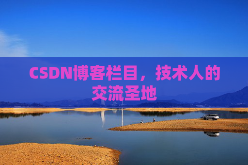 CSDN博客栏目，技术人的交流圣地